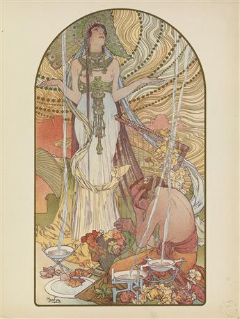 VARIOUS ARTISTS. LESTAMPE MODERNE. Complete volume of 100 plates. 1897-1899. Sizes vary, each approximately 16x12 inches, 40x30 cm. F.